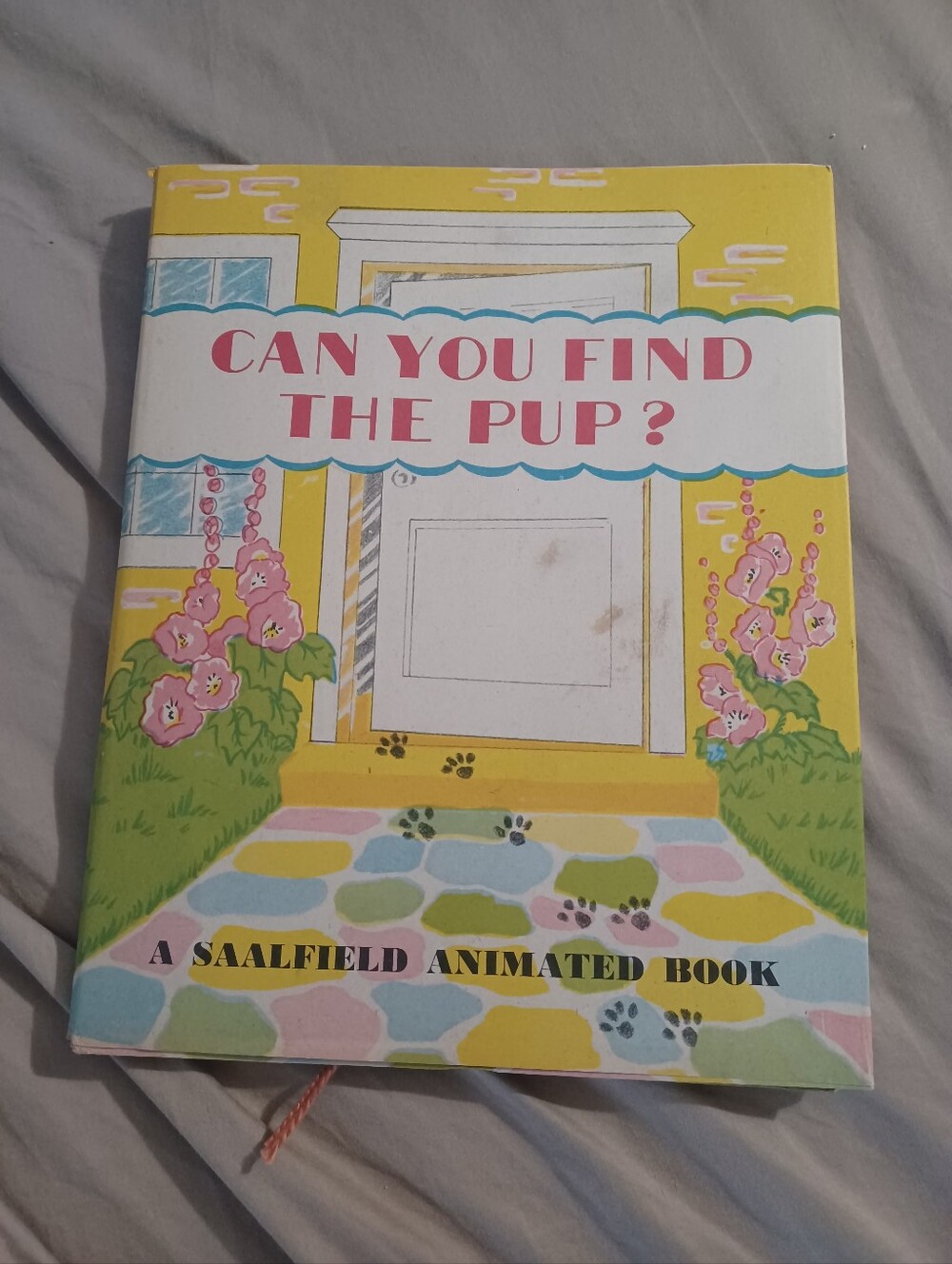 Can You Find The Pup, Louise Rowe, Saalfield Animated Book, 1945.